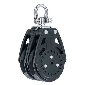 Harken Carbo Ratchamatic Blok 57 mm dobbelt, svirv