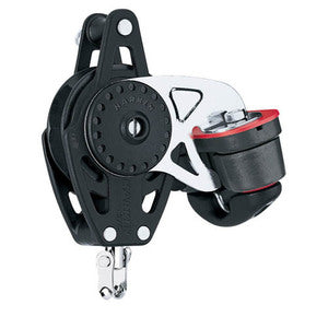 Harken Carbo Ratchamatic 75 mm enkelt, svirvel/hun