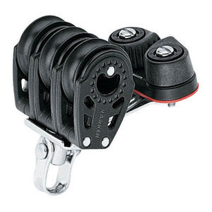 Harken Carbo Blok 29 mm triple, Carbo-Cam