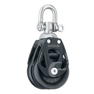 Harken Element blok 45 mm dobbelt m. svirvel
