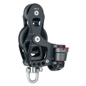 Harken Element blok 60 mm violin m. svirvel og Cam