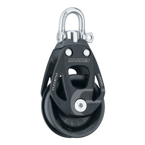 Harken Element blok 80 mm enkelt m. svirvel