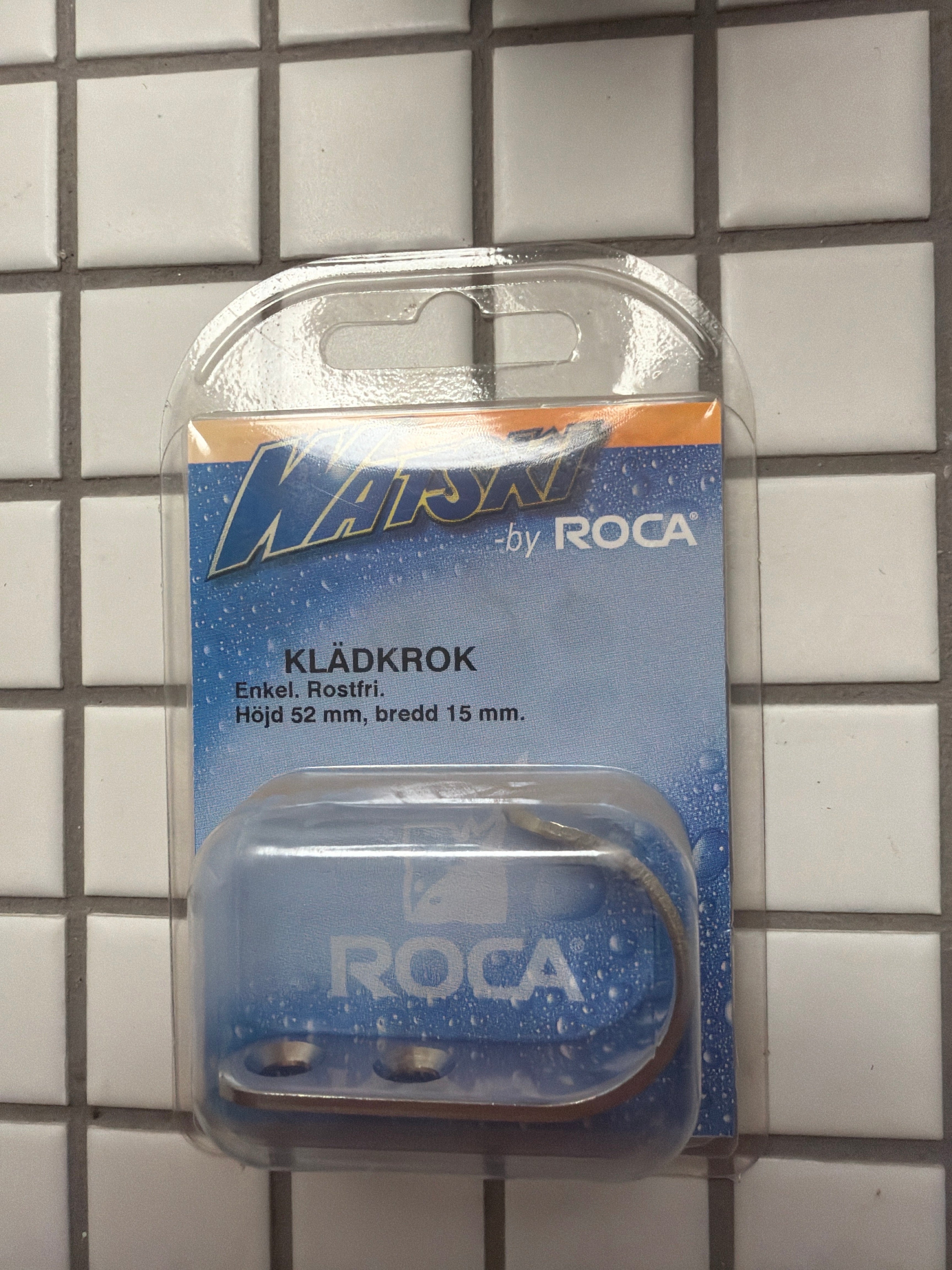 Klædkrog i rustfrit stål – ROCA | Marine krog til båd og kahyt