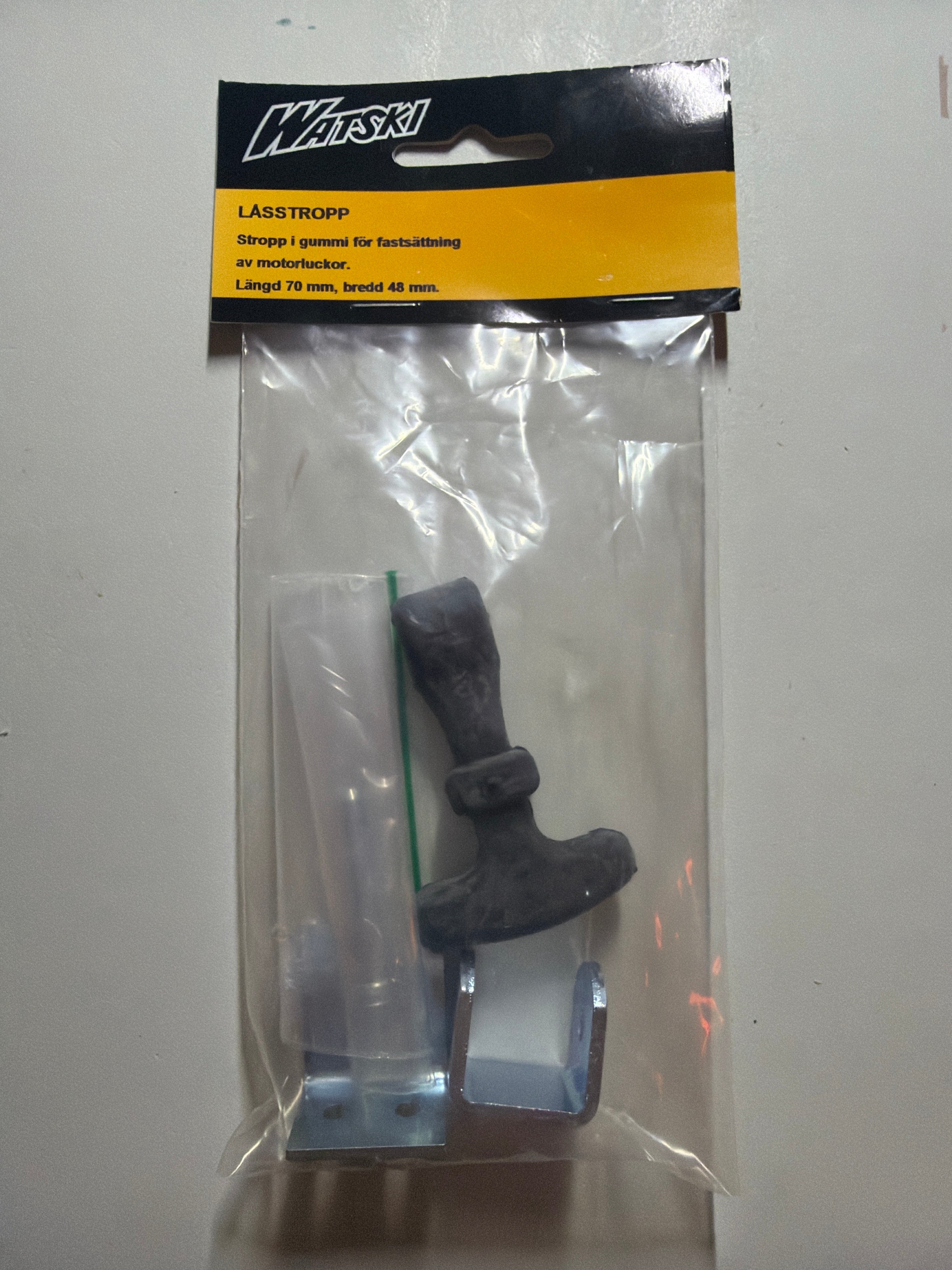 Watski Lugelås i Gummi til Motorluge – 70 x 48 mm