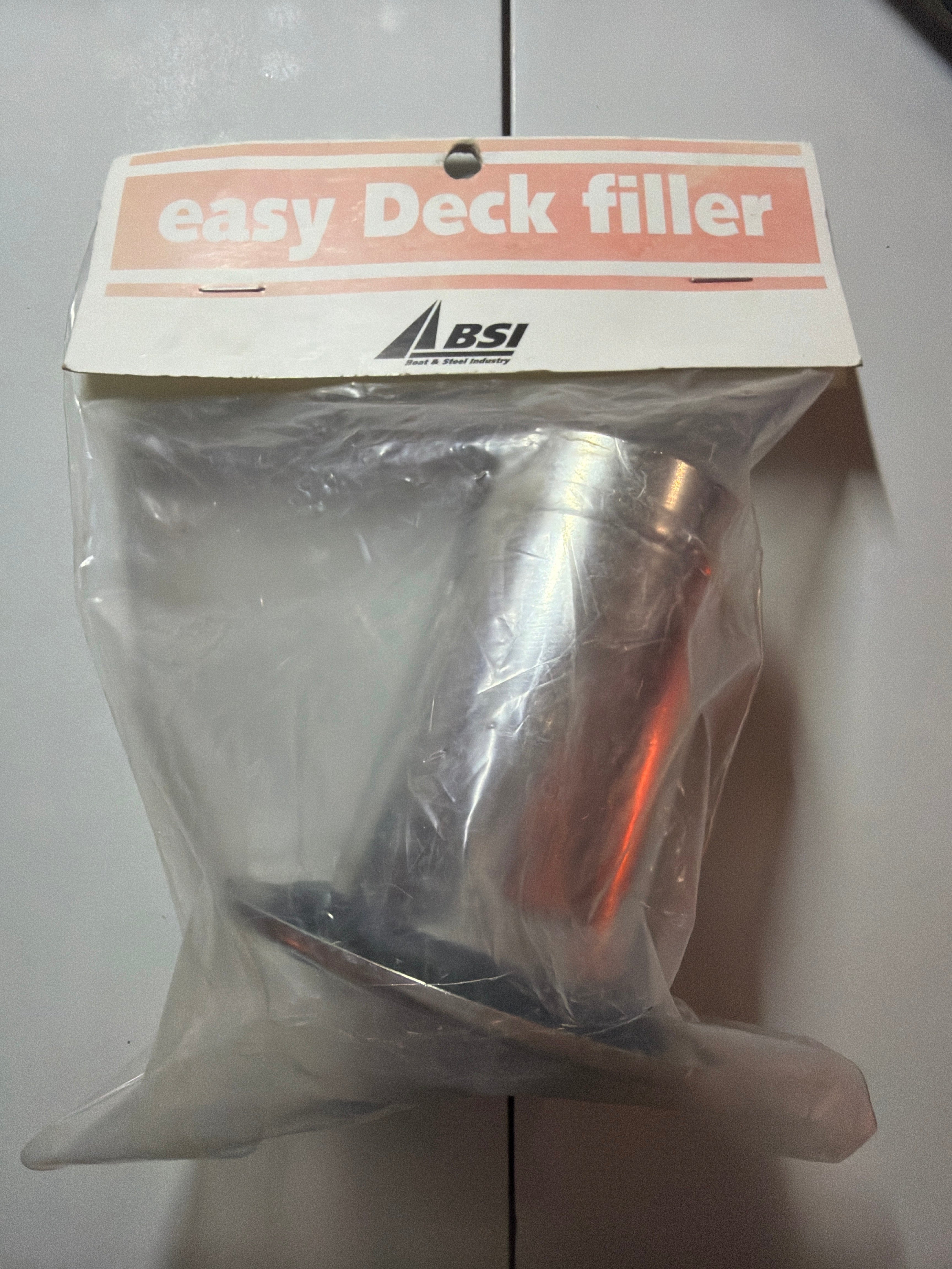 Easy Deck Filler i Rustfrit Stål – 90° Påfyldningsstuds