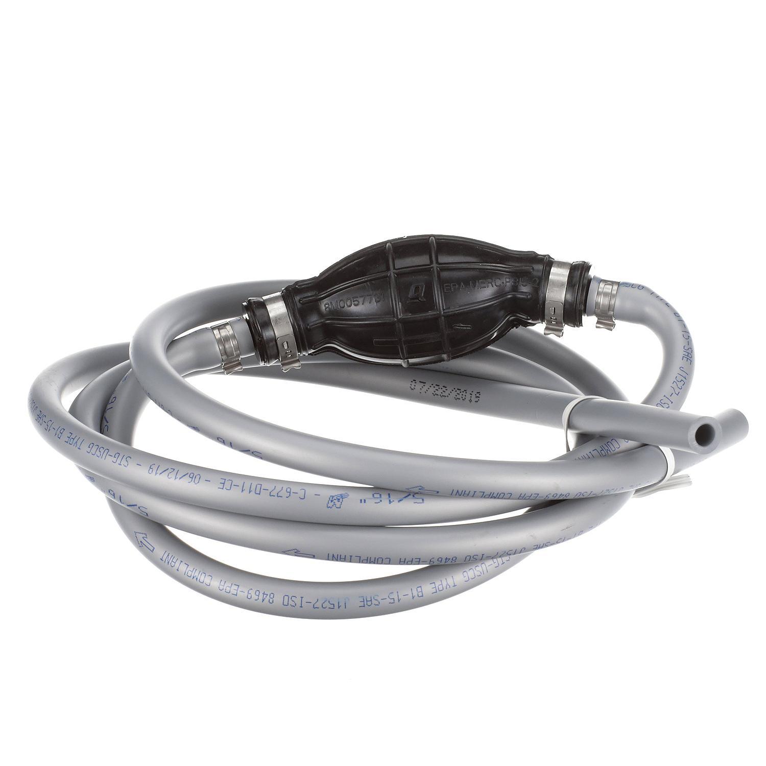 Mercury Quicksilver brændstofslange med pumpebold 2,44 m (8 ft) 32-8M0061811