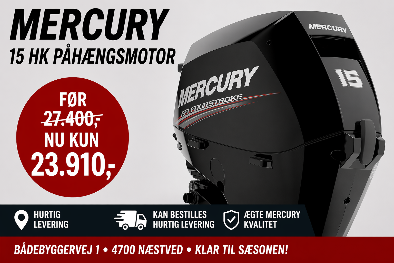 Mercury F 15 EH EFI