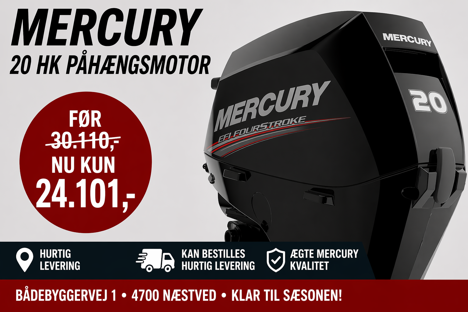 Mercury F 20 E EFI