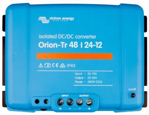Victron Orion-Tr Converter 48V/24V 12A galvanisk isoleret