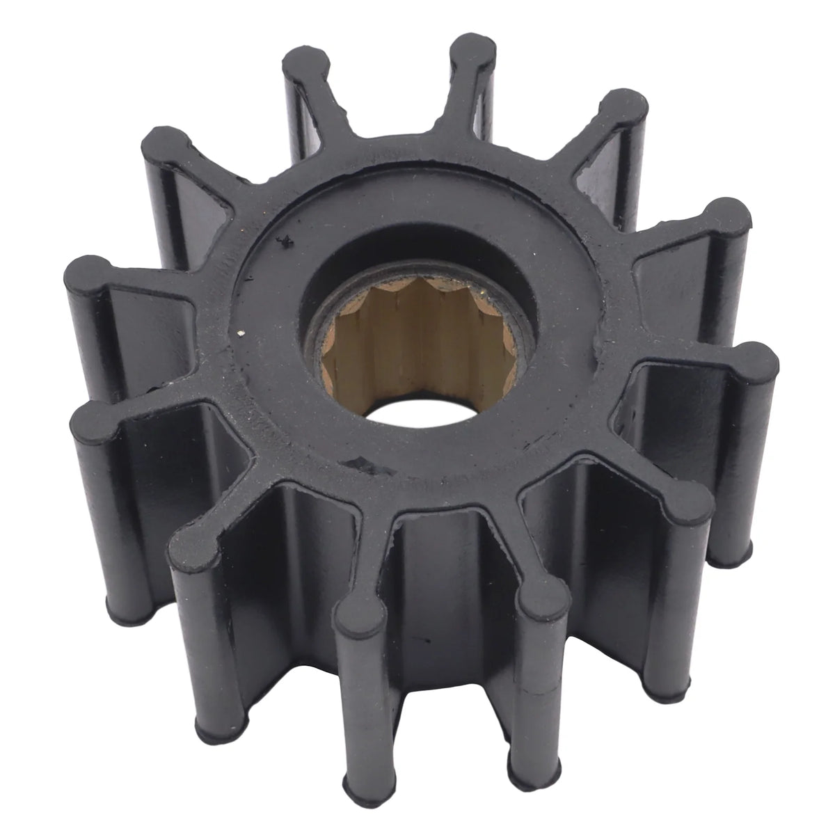 Pumpeimpeller 57 x 31,6 mm – 12 blade – Jabsco 1210-0001 (Volvo Penta D2-55/D2-75/2003T/2003TB/V6/V8 og Yanmar 3JH, 4JH)