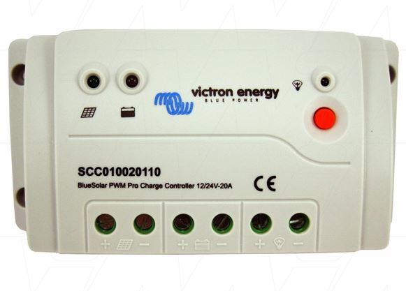 Victron BlueSolar PWM-Pro solcelleregulator 12/24V 20A