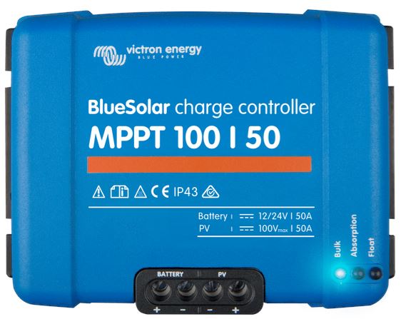 Victron BlueSolar MPPT 100/50 solcelleregulator