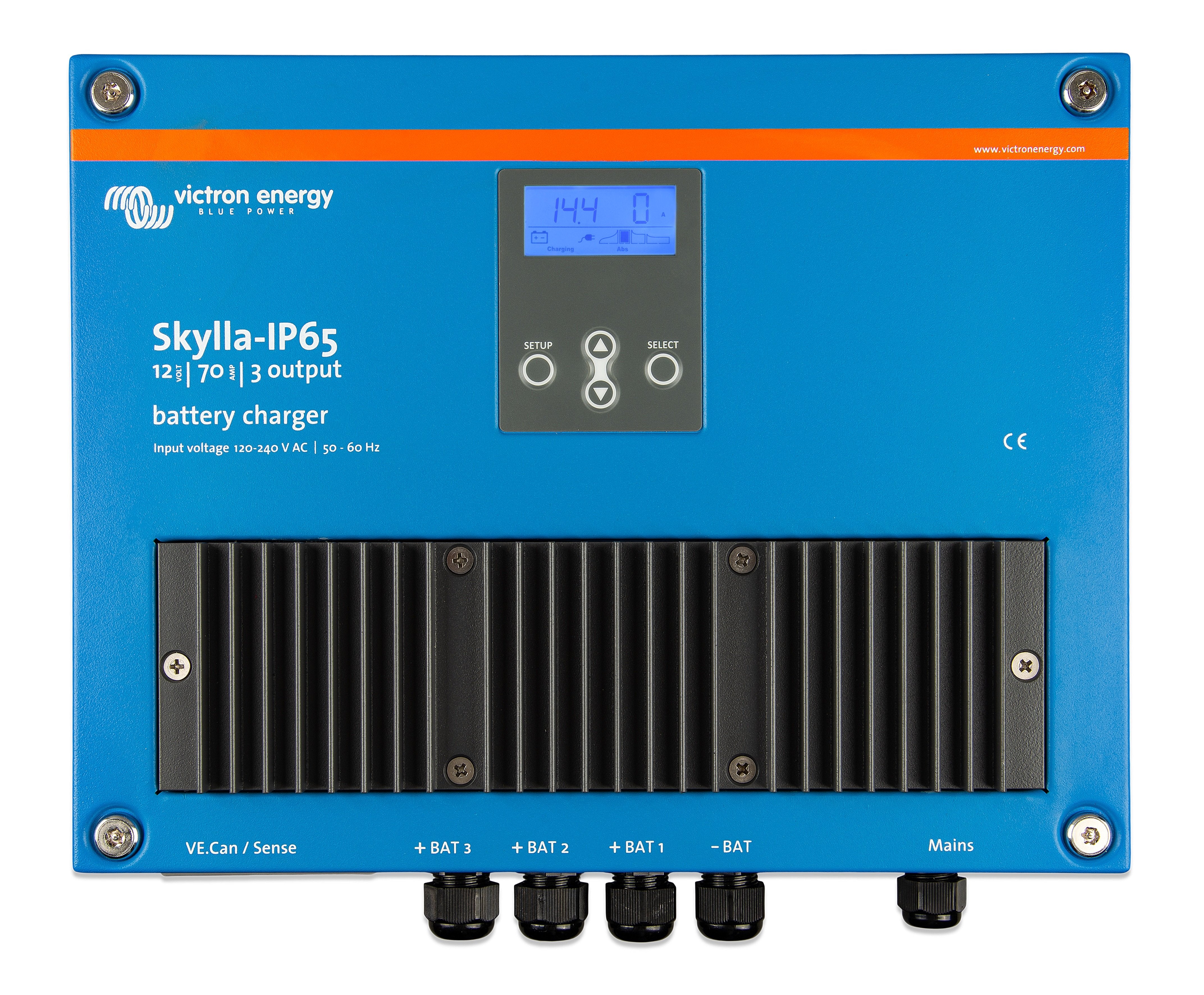 Victron Skylla IP65 batterilader 12V/70A 3 udg.