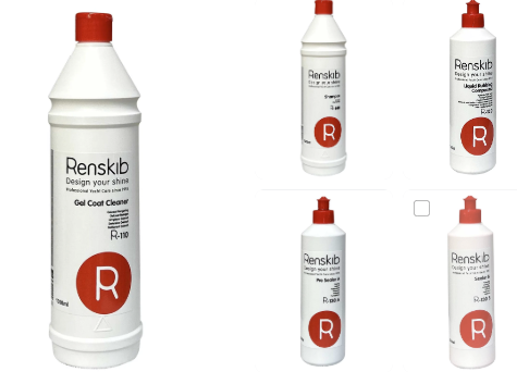 Clean ship starter kit (excl. microfiber cloths and spray bottle)