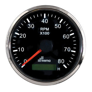 Wema Drehzahl/Stunde 8000 U/min Schwarz RF