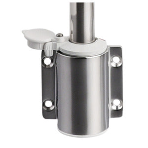 Osculati vægmonteret sort kombinationslanterne 100 cm