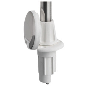 Lysmast med Evoled 360° LED-lys SS 100 cm