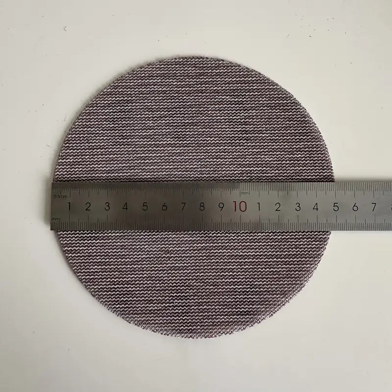 Sliberondeller Ø150 mm net med velcro 5 stk. - Passer til Mirka, Bosch, Milwaukee og mange andre slibemaskiner