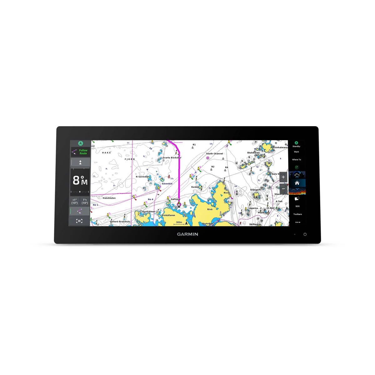 Garmin GPSMAP® 1523xsv SideVü, ClearVü og Traditional chirp ekkolod med globalt baggrundskort