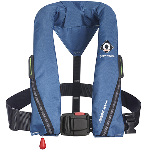 Crewsaver Crewfit Aufblasbare Rettungsweste - 65N Sport - Blau