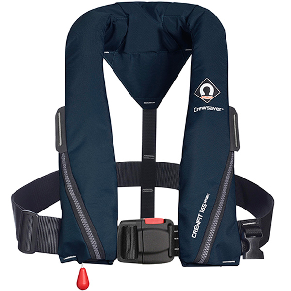 Crewsaver Crewfit Aufblasbare Rettungsweste 165N Sport - Marineblau