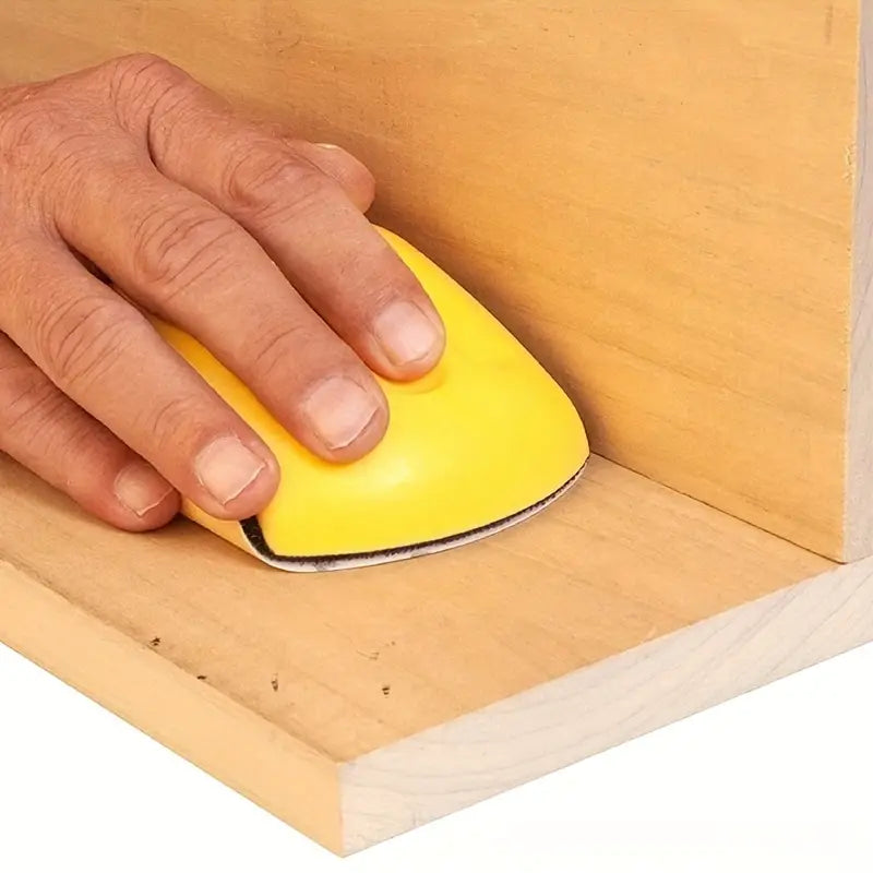 Handschleifklotz für Klett-Schleifscheiben