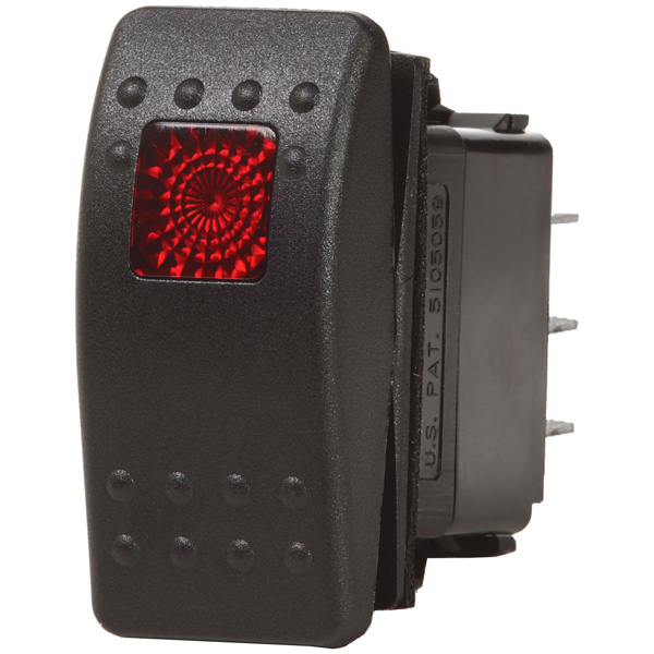 Blue Sea Systems waterproof switch Contura2 SPDT (On)-Off-On s