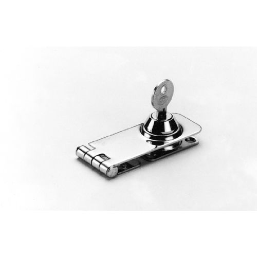 Schlossfalle Edelstahl drehbar 24 x 91 mm