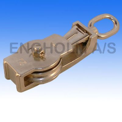 Wurfblock 1-teilig mit Öse rf 75 mm f/16 mm Seil Zeit: 3,5 t