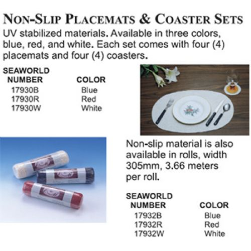 Anti-Skriddug 30,5 cm x 3,6 mtr. rød