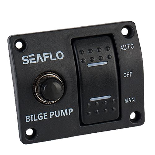 Seaflo-Schalttafel für elektrische Toiletten 12V/24V