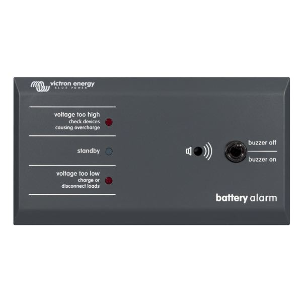 Victron Batteriealarm mit Ton und Licht 12/24 V