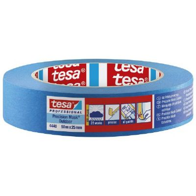Masking tape blue Tesa Precision Mask UV 26 weeks 25 mm x 50 m