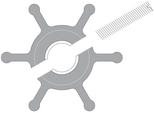 Johnson Impeller 09-810B Ø50.8 mm