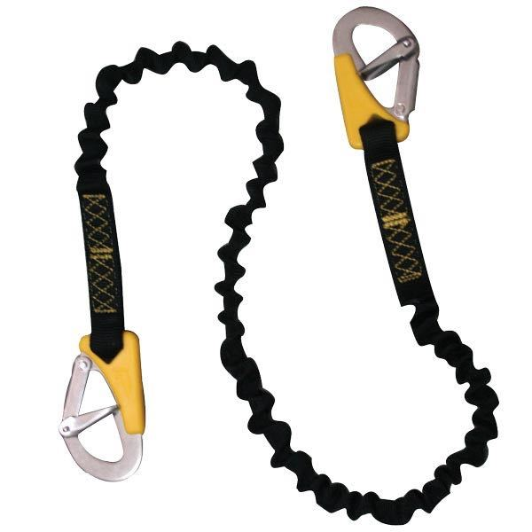 Lalizas lifeline elastic 100-180cm 2 hooks iso 12401