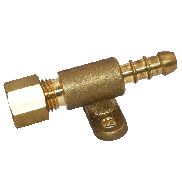 Übergangsstück fest von 10mm Schlauch auf 8mm Rohr Blister