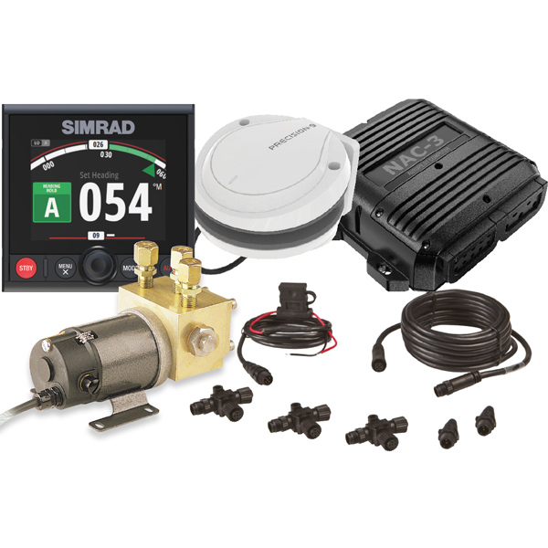 Simrad autopilot package with AP44,NAC-3,Precision-9, Pump-3