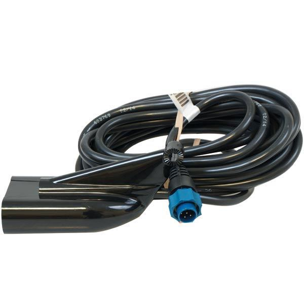 Transom transducer - hdi/chirp 83/200 & 455/800hz, blue 7-p