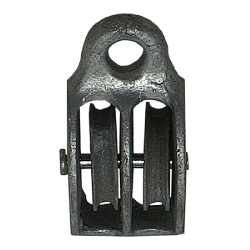 Block 2sk 1 Auge Glv 30mm Eisenscheibe F/6mm