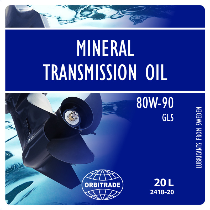Orbitrade Gear oil mineral 80W-90 20L