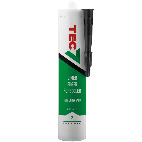 Tec7 - Kleber Fugenversiegelung 310ml Kartusche schwarz
