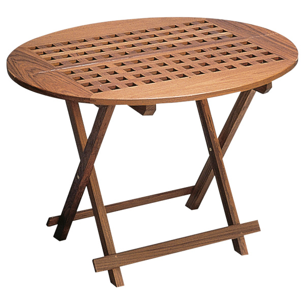Roca folding table teak 65x57x80cm