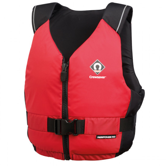 Crewsaver Response 50N Rettungsweste Rot, S/M Brustumfang 86-99cm