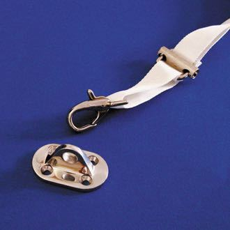 Tessilmare Trägerset mit Halterungen für Fly Inox Bimini