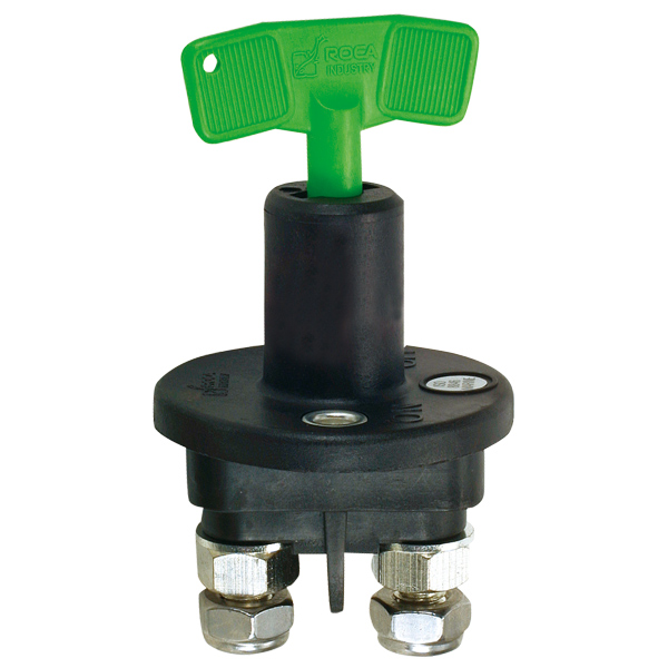 Roca main switch gastight removable key 250A 6-24V iso8846