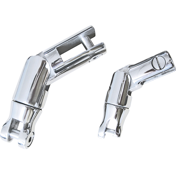 Ankerwirbel für Kette 10 - 12mm mit Knickgelenk, Tragfähigkeit 2000 kg