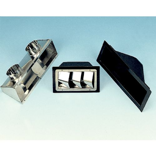 Tilslutningsboks ABS   Ø:76 mm   For 20641300 Rist