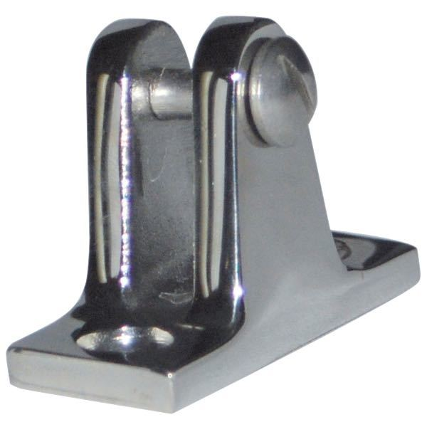 Haubengabel-Deckhalterung mit Ø5mm Bolzen, 316 RF Stahl