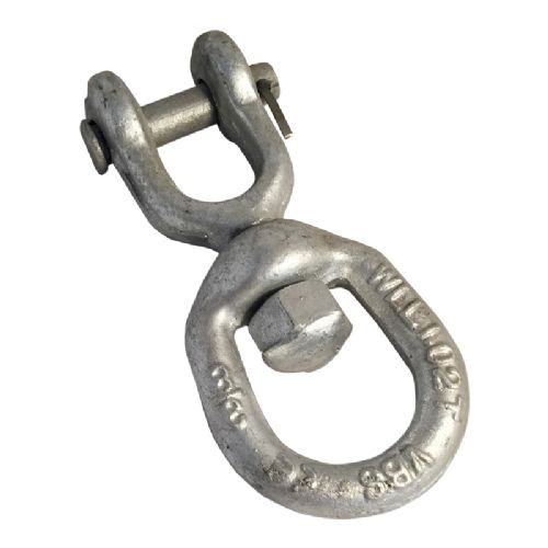 Lossesvirvel glv. 10 mm SWL 1,0 t Total lgd. 11 cm