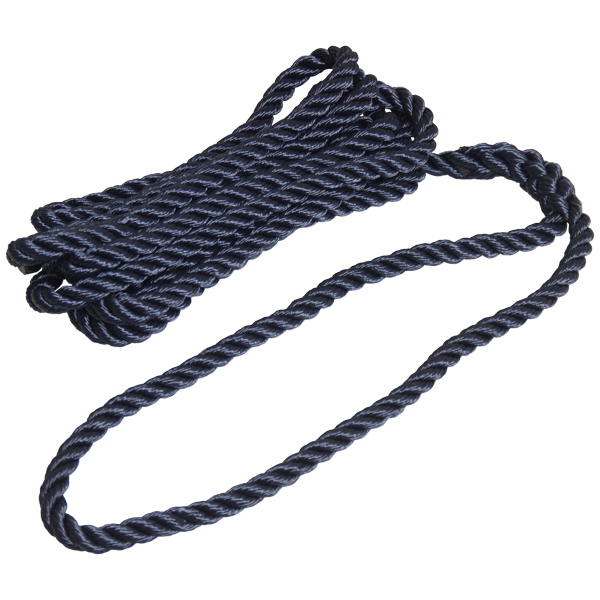 Robline Festmacherleine 3-litzig, Marineblau 14mm x 10m